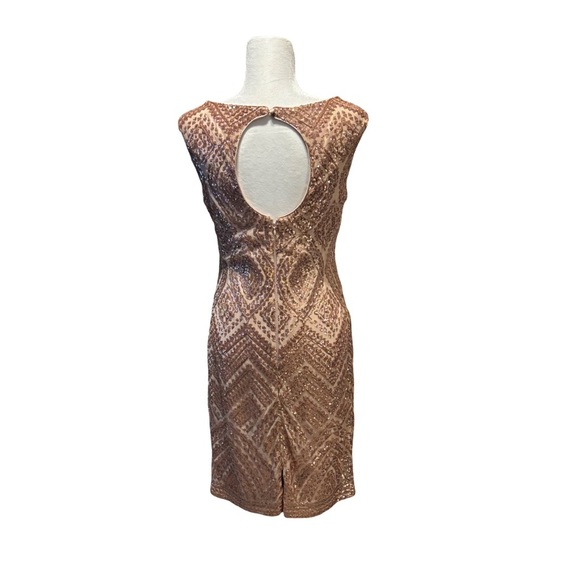 Vince Camuto Elegant Sequin Sleeveless Cocktail/ Prom Dress size 10 NWOT - Picture 2 of 5